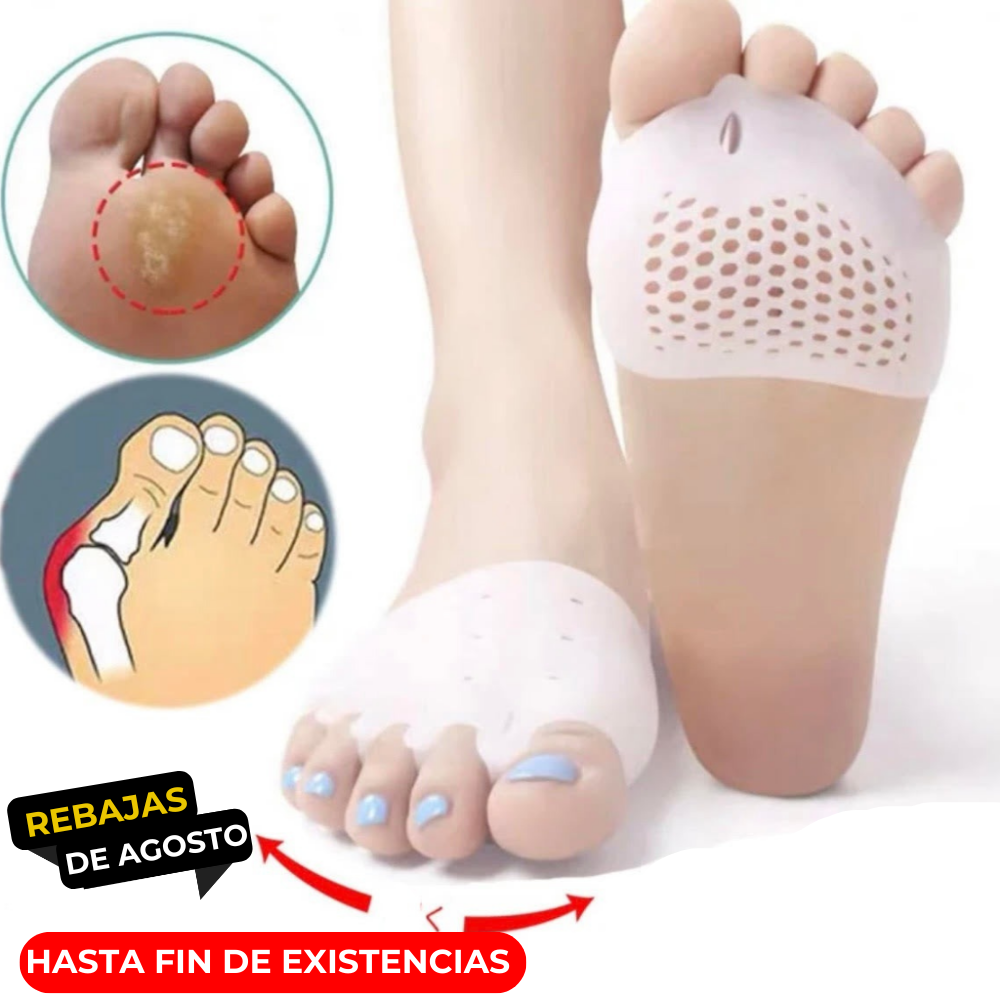 Ditea™ Almohadillas de Gel Con Separación de Dedos Efecto 3 en 1